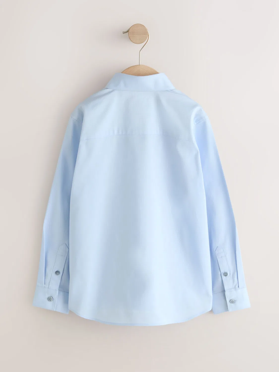 Рубашка на пуговицах стандартного кроя Next, Light Blue — фото 2