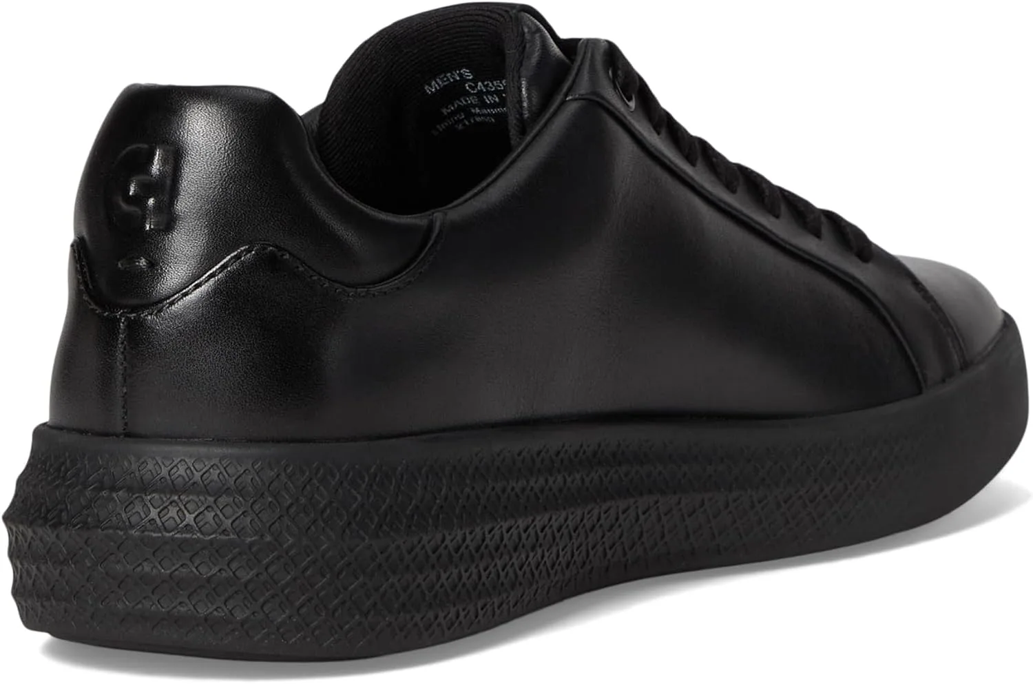 Мужские кроссовки Cole Haan Grand Hurrion Cup на шнуровке до самого носка, черный — фото 3