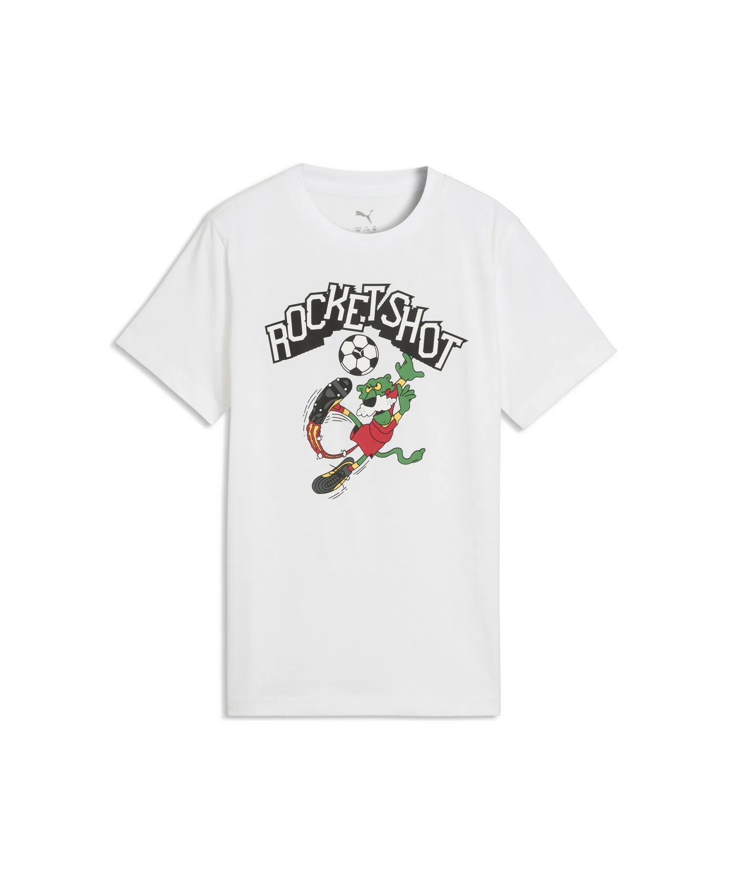 Детская футболка PUMA Super Puma Graphic Tee с коротким рукавом — фото 4