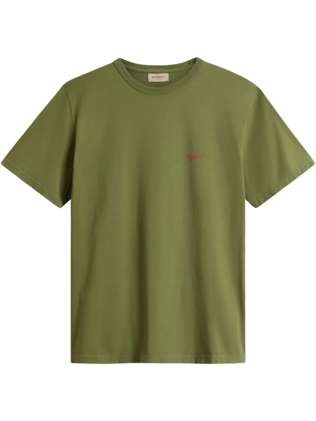

Футболка с логотипом Woolrich, зеленый