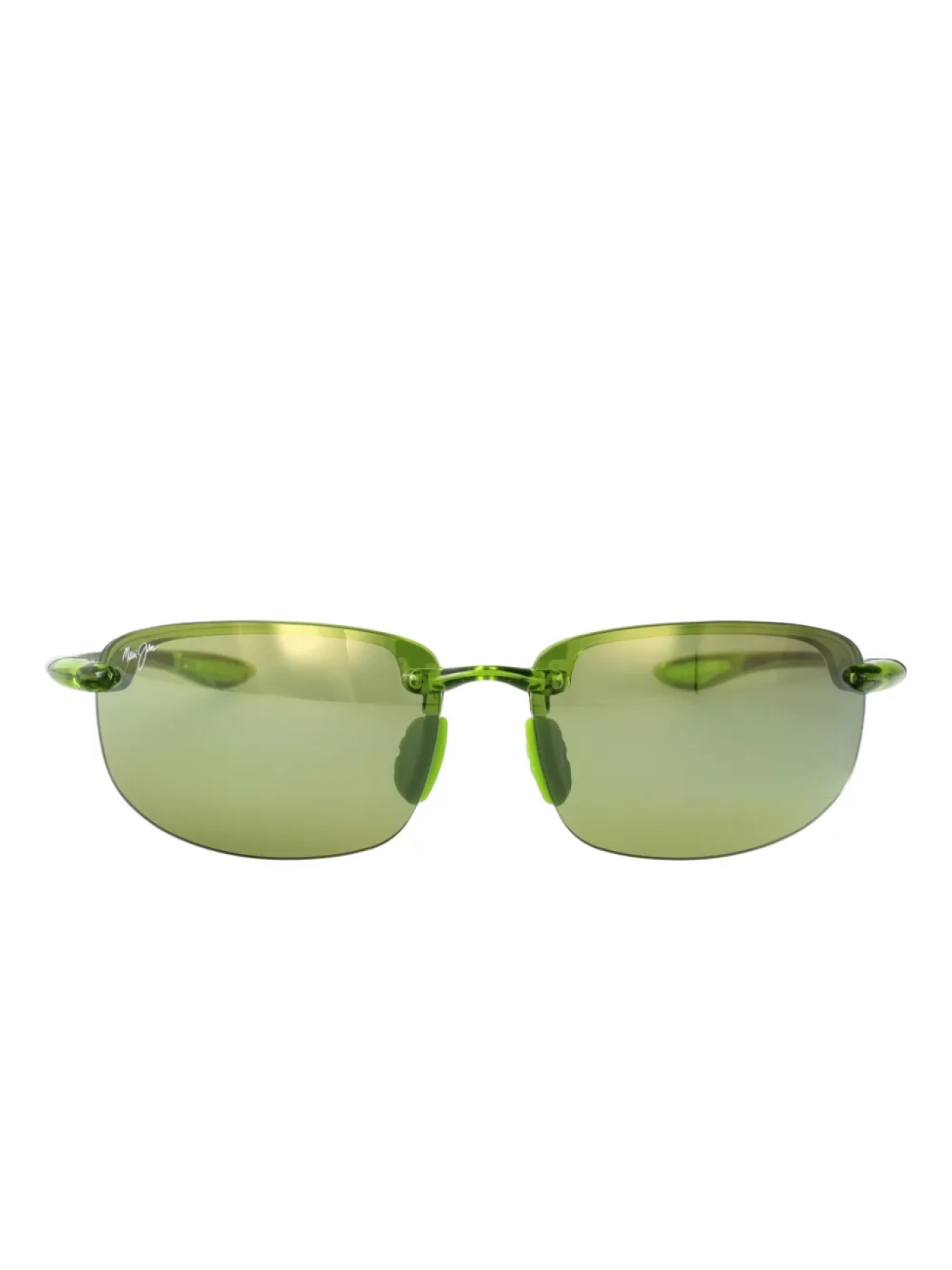 

Солнцезащитные очки Maui Jim Ho'okipa в полуоправе, зеленый
