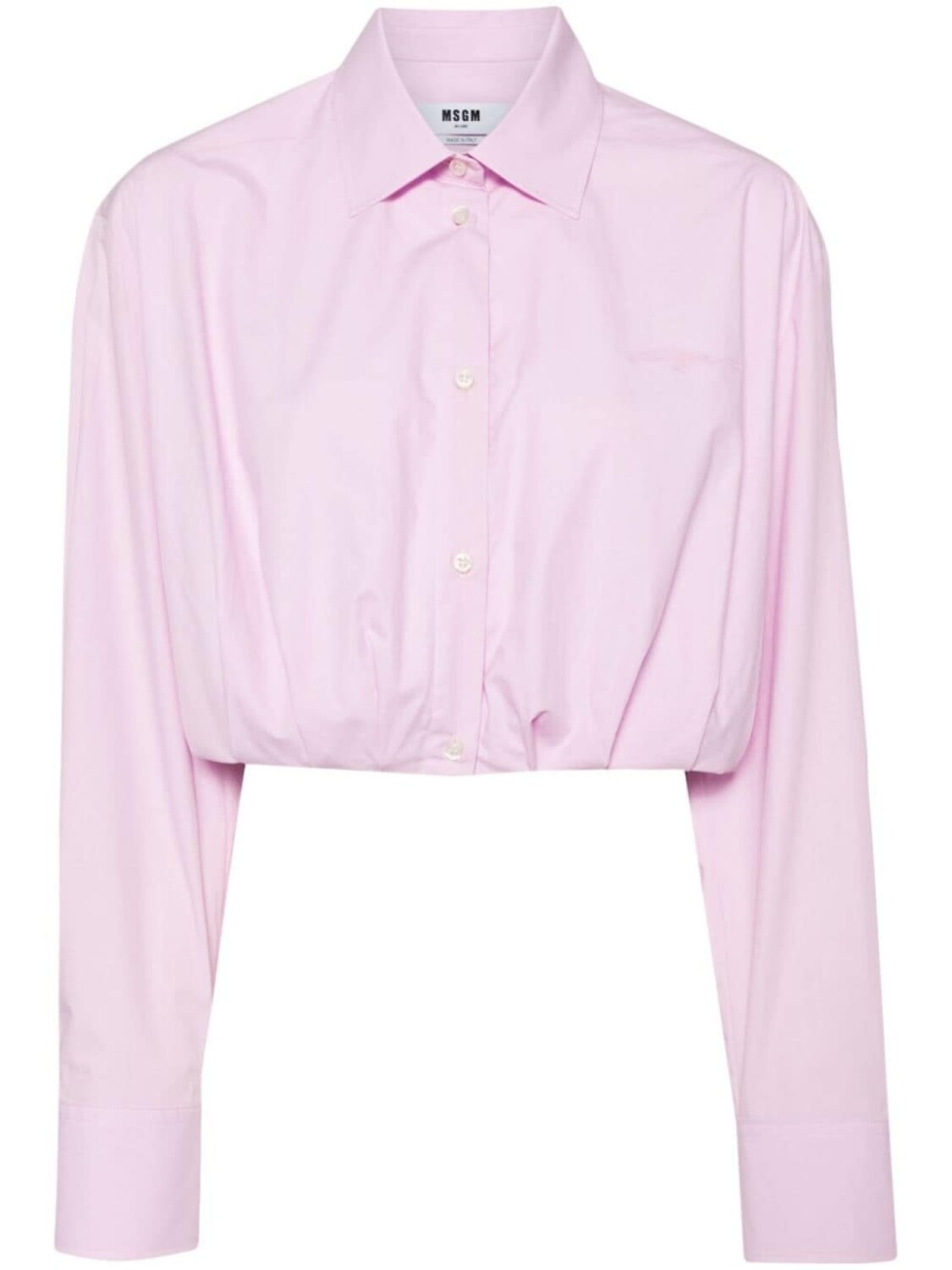 

MSGM рубашка на пуговицах, розовый