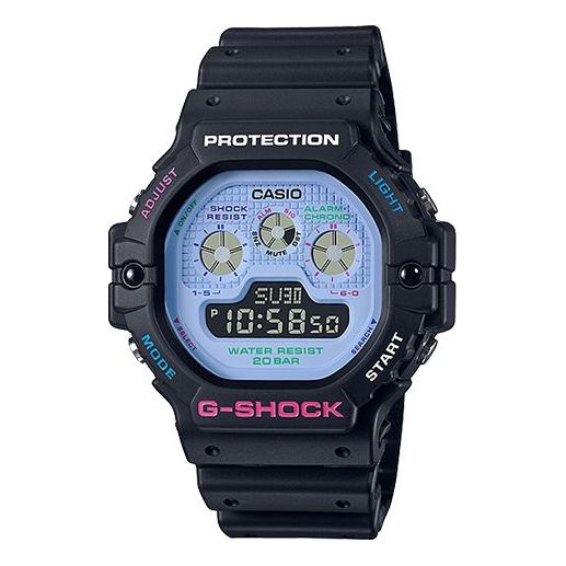 

Часы CASIO G-Shock Digital 'Black Blue', синий