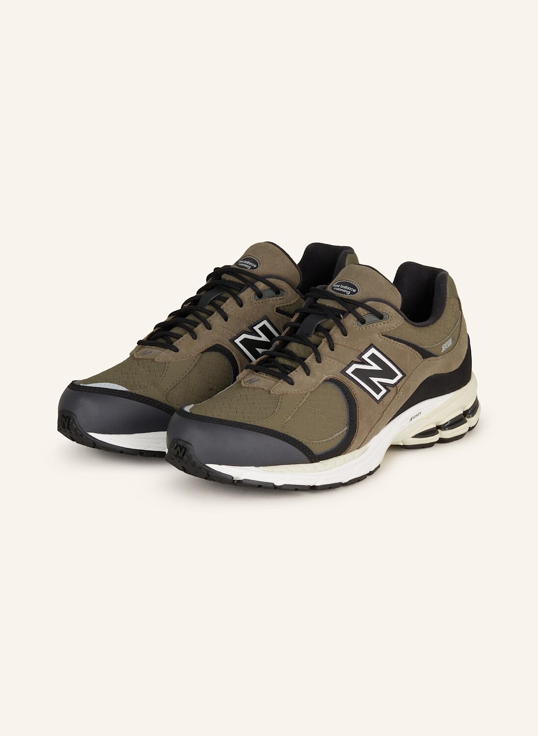 

Кроссовки 2002rx new balance, цвет KHAKI/SCHWARZ