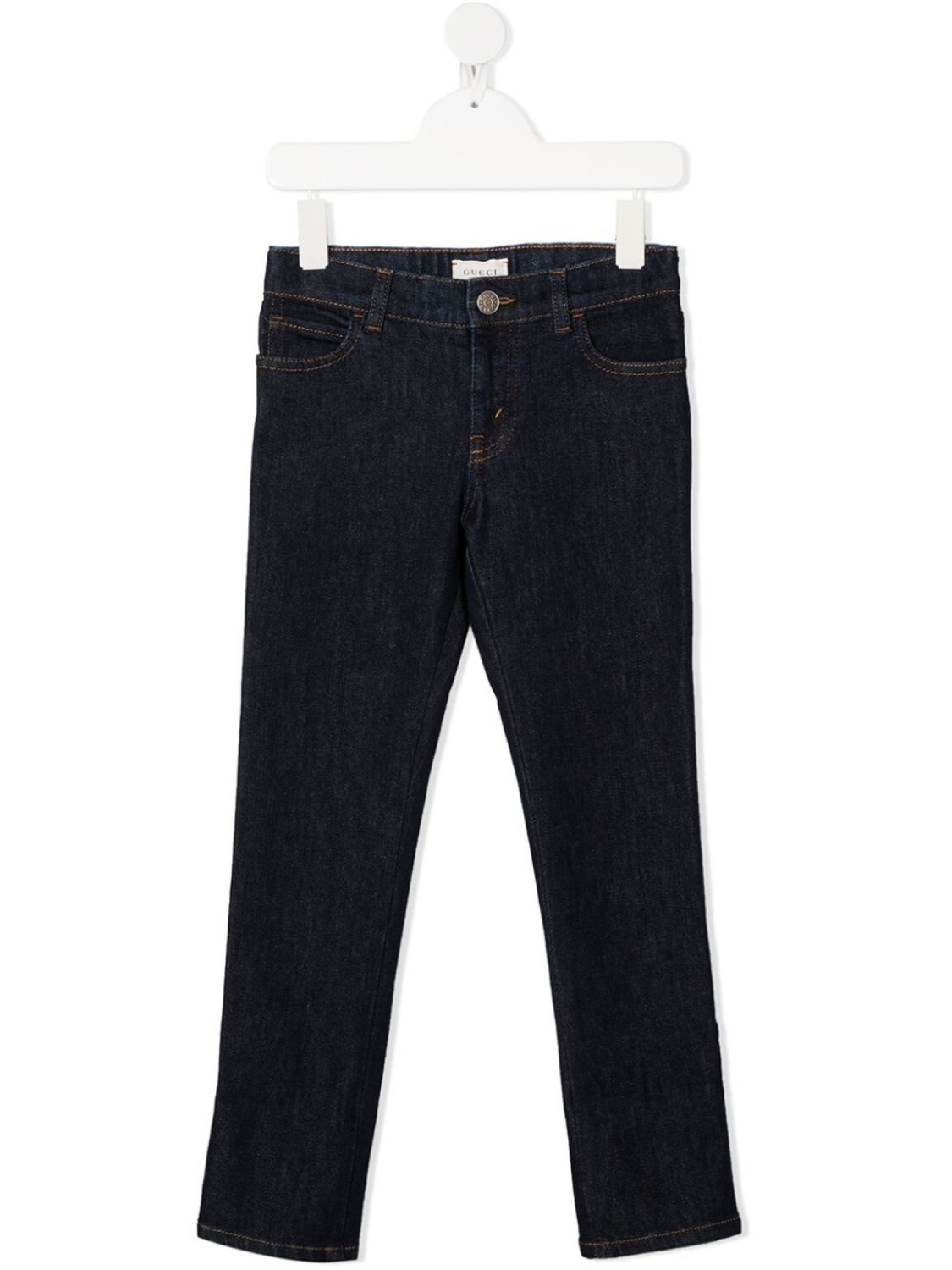 

Gucci Kids джинсы скинни, синий