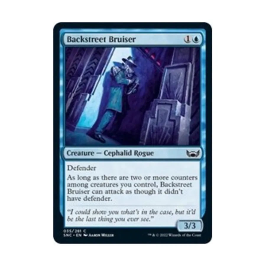 

CCG Backstreet Bruiser (К), MTG - Streets of New Capenna