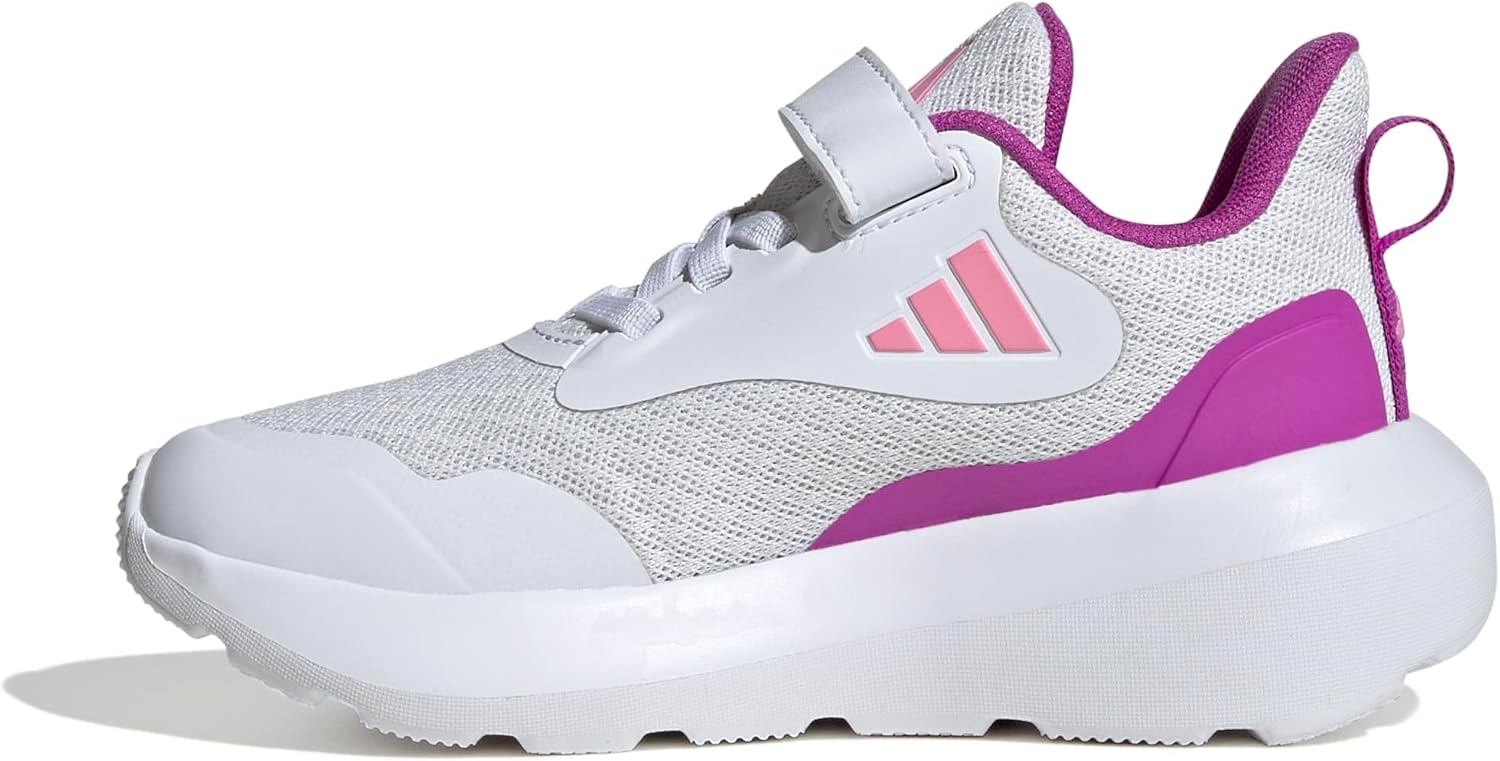 

Детские кроссовки Adidas Fortarun 3.0 (унисекс), белый/розовый