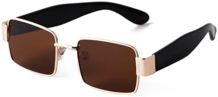 

Модные прямоугольные панк-солнцезащитные очки 2027 года для женщин, большие квадратные очки в широкой металлической оправе, стильные мужские солнцезащитные очки MTZJH, C4