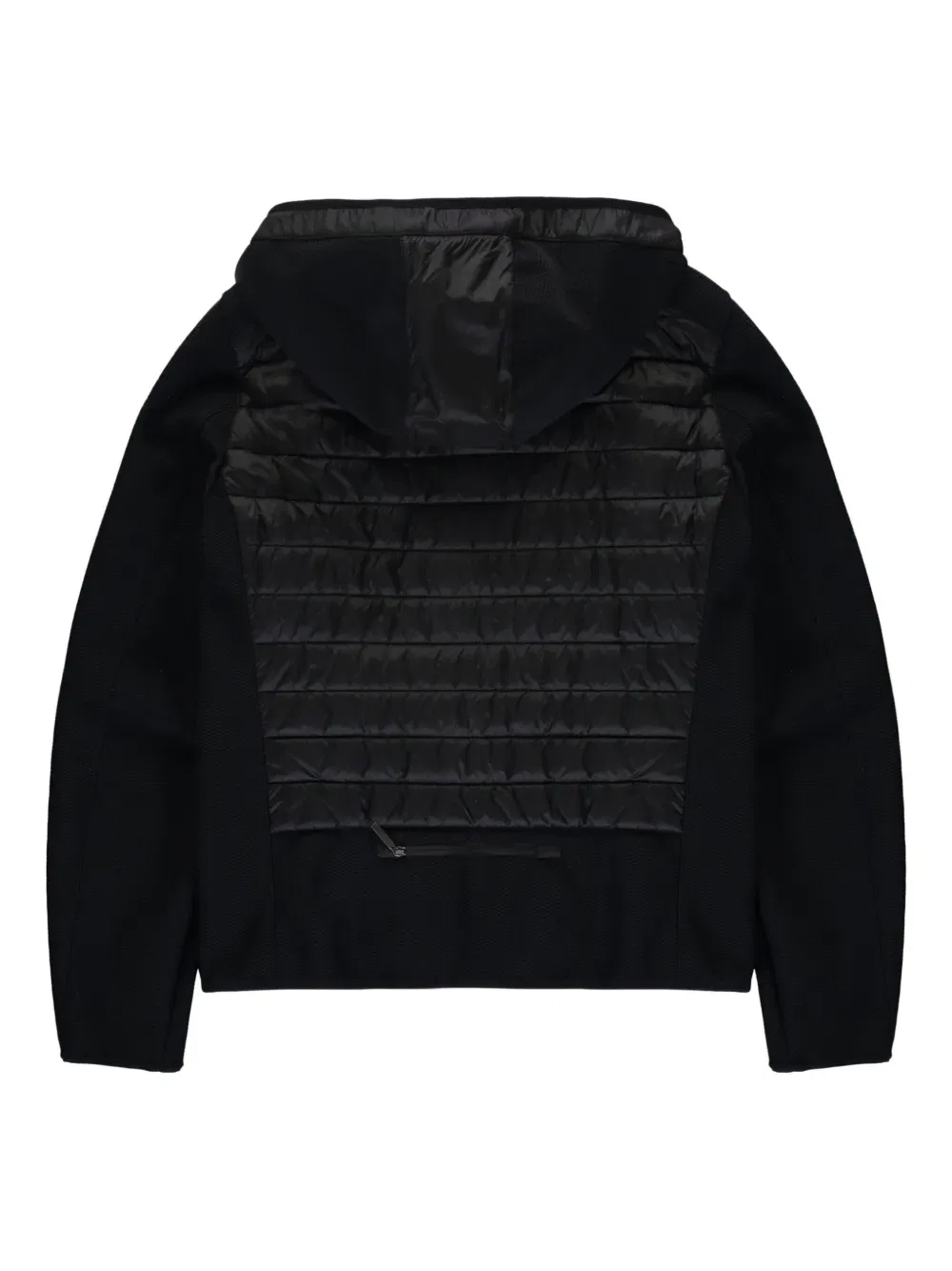 Стеганая куртка из флиса с капюшоном Parajumpers Kids, черный — фото 2