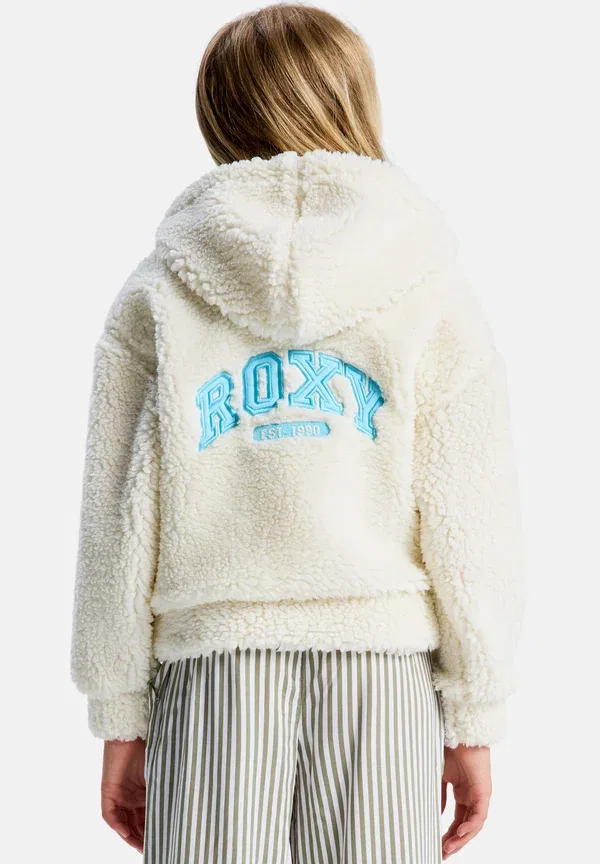 Куртка флисовая Roxy Back to mit reissverschluss für ergpf03093 fleece jacket, белый — фото 2