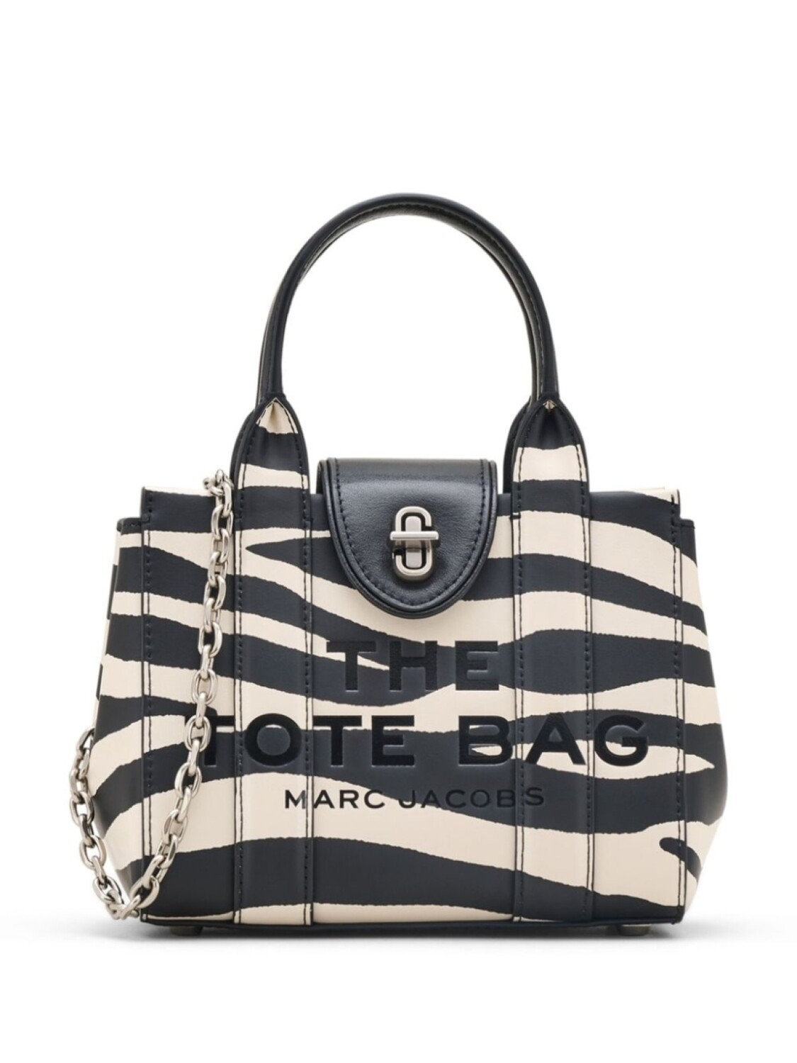 

Marc Jacobs сумка-тоут Zebra Turnlock Crossbody, черный