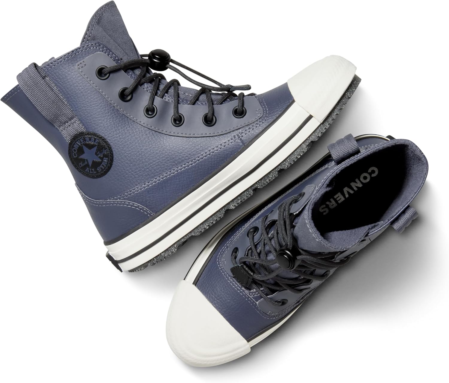 Детские водонепроницаемые кроссовки Converse Chuck Taylor All Star Berkshire, белый/черный — фото 4