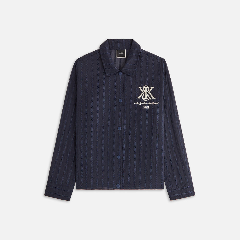

Куртка Kith Women Kieran Crest Coaches Jacket, черный