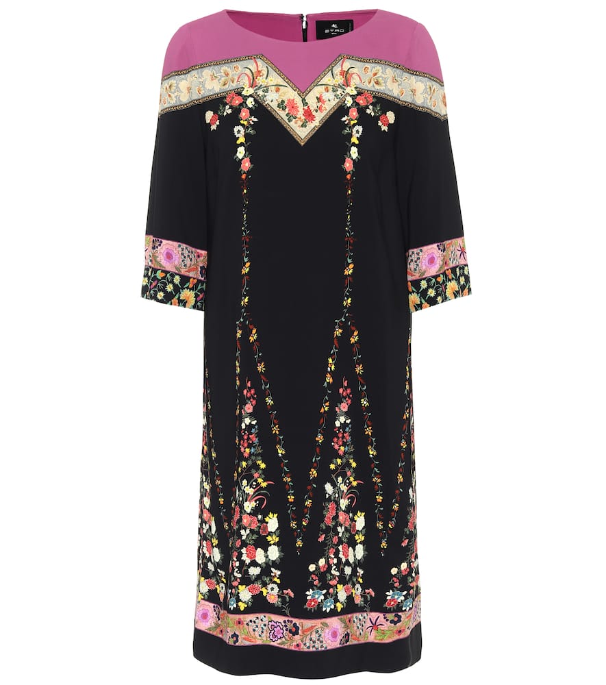 

Платье из цветочного стрейч-креп Etro