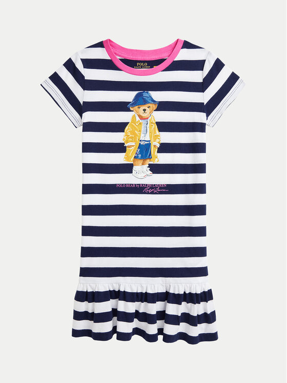 

Платье на каждый день обычный крой 312957382001 Polo Ralph Lauren, синий