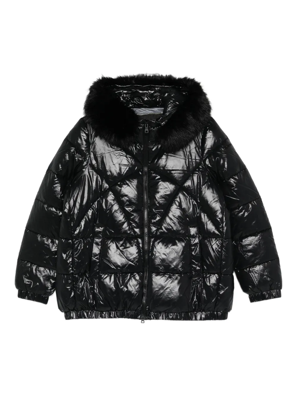 

Стеганая куртка Backsie Geox, черный