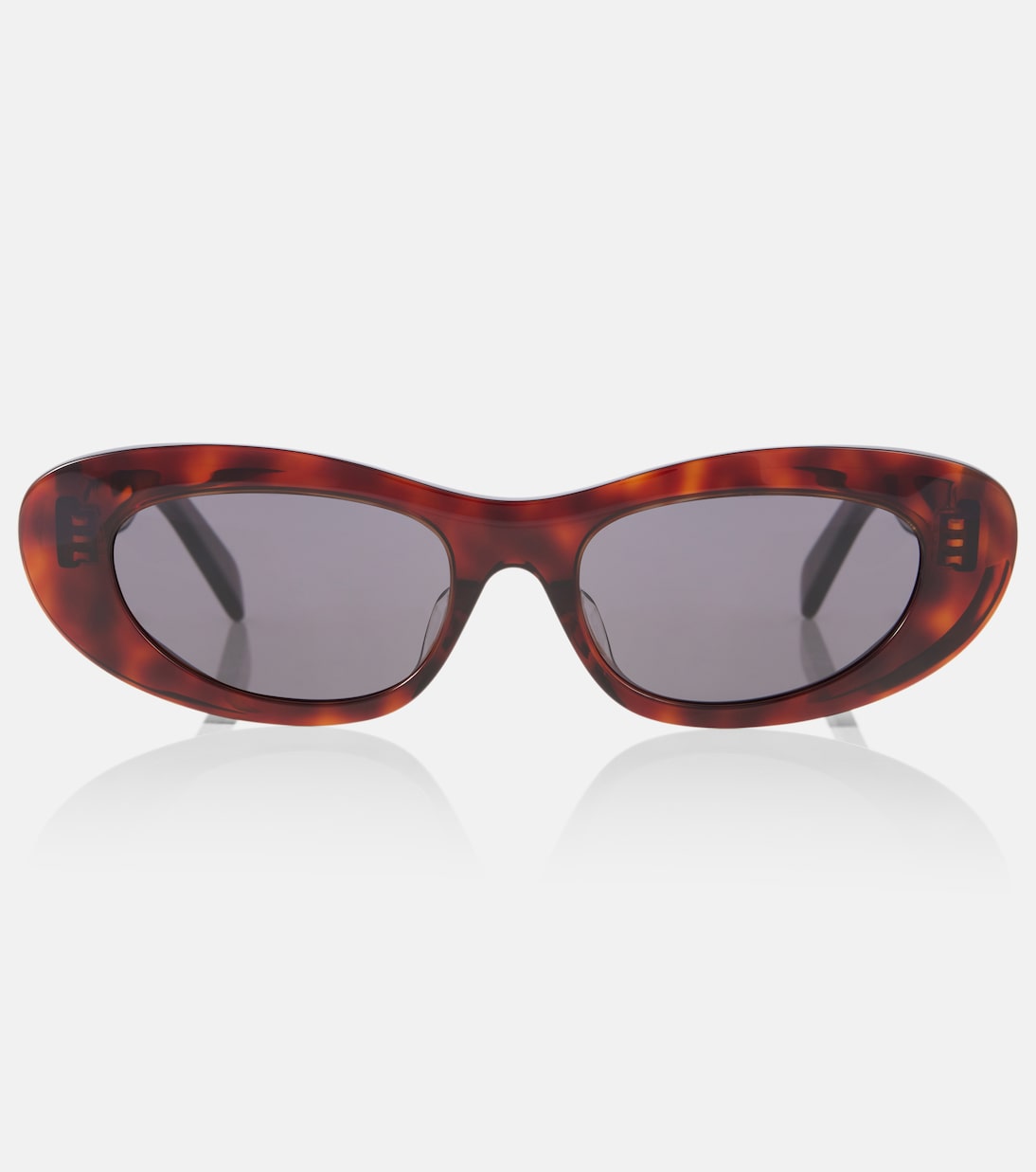 

Смелые овальные солнцезащитные очки Bold 3 Dots Celine Eyewear
