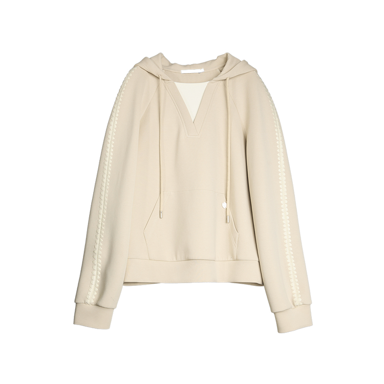 

ELLE Свитшот Women's Light Khaki Hooded Moderate