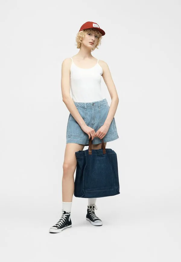 Комплект из 3 облегающих топов-майок. Gap, Navy/Black/White