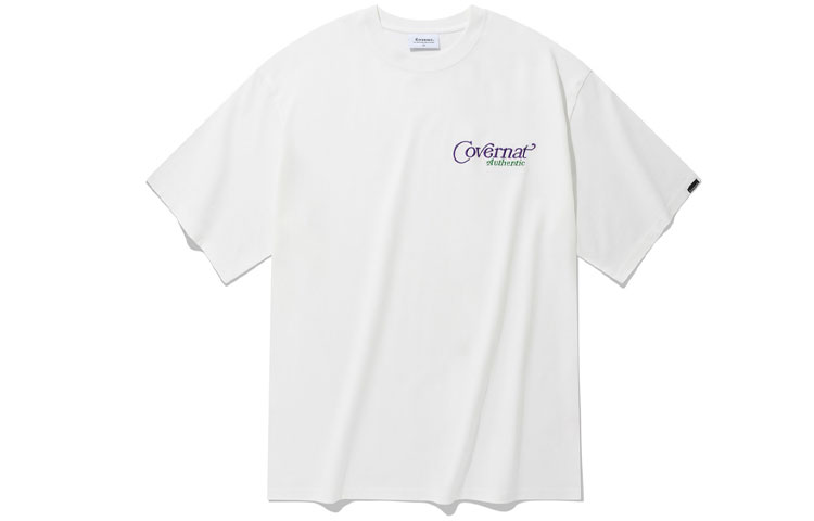 

COVERNAT Футболка унисекс белая, Белый, COVERNAT Футболка унисекс белая
