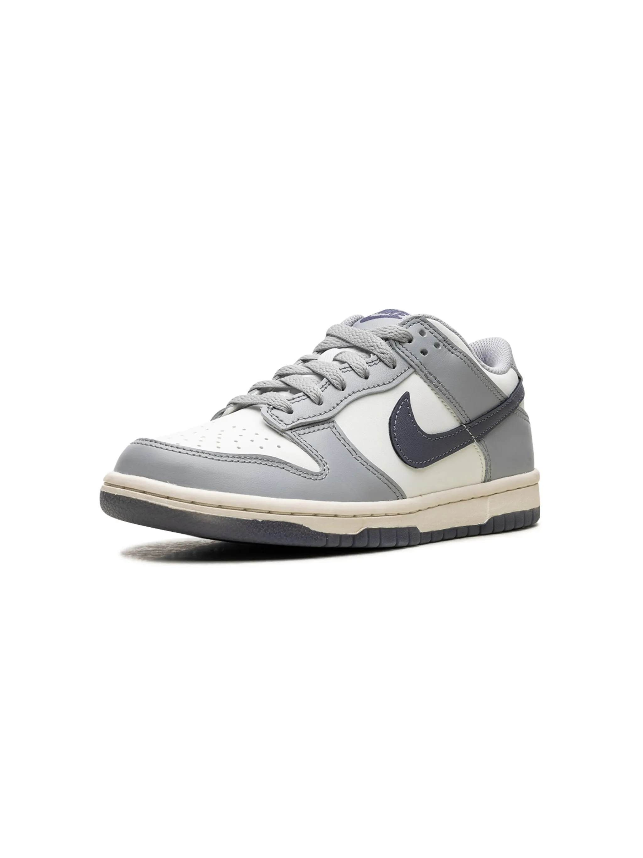Кроссовки Dunk Low Light Carbon Nike Kids, серый — фото 4