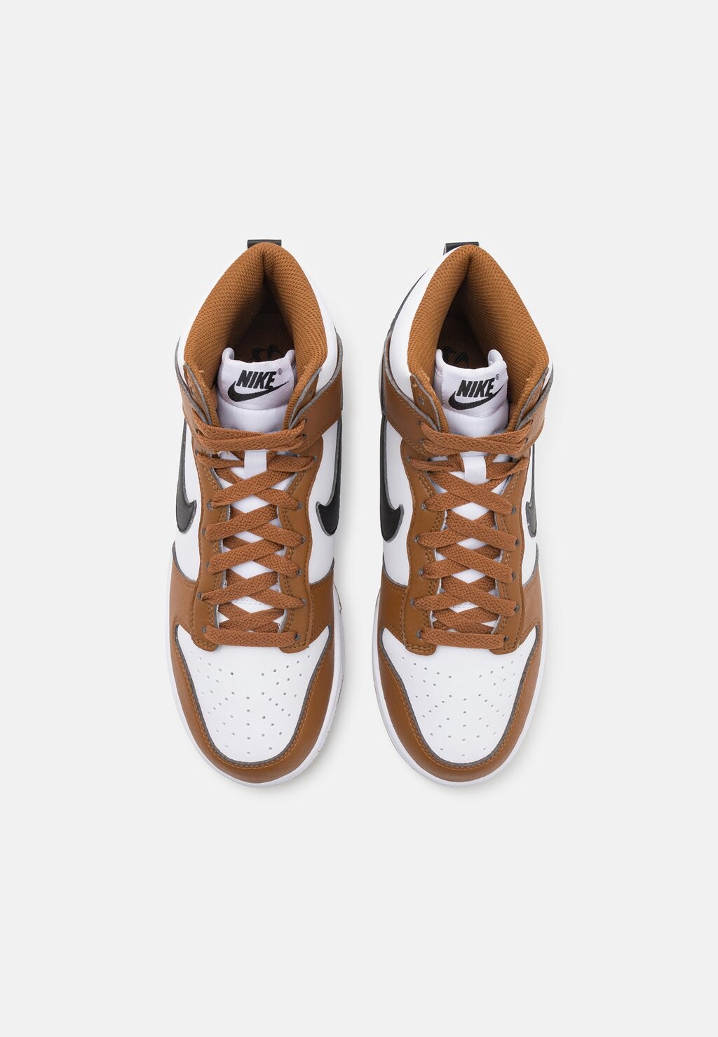 Высокие кроссовки DUNK Nike Sportswear, бежевый — фото 3