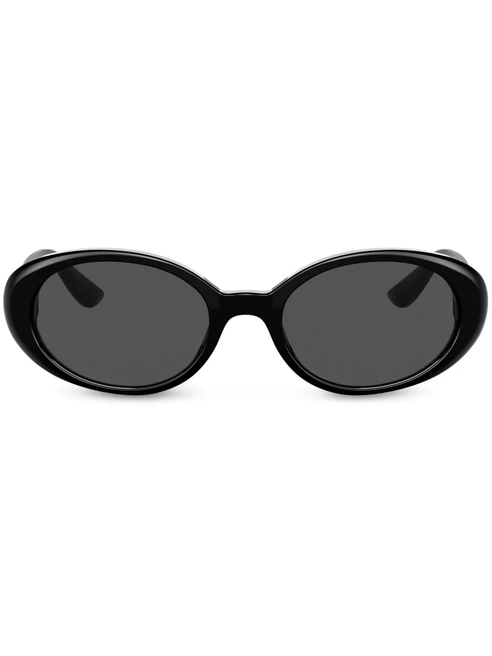 

Солнцезащитные очки в овальной оправе Re-Edition DNA Dolce & Gabbana Eyewear, черный