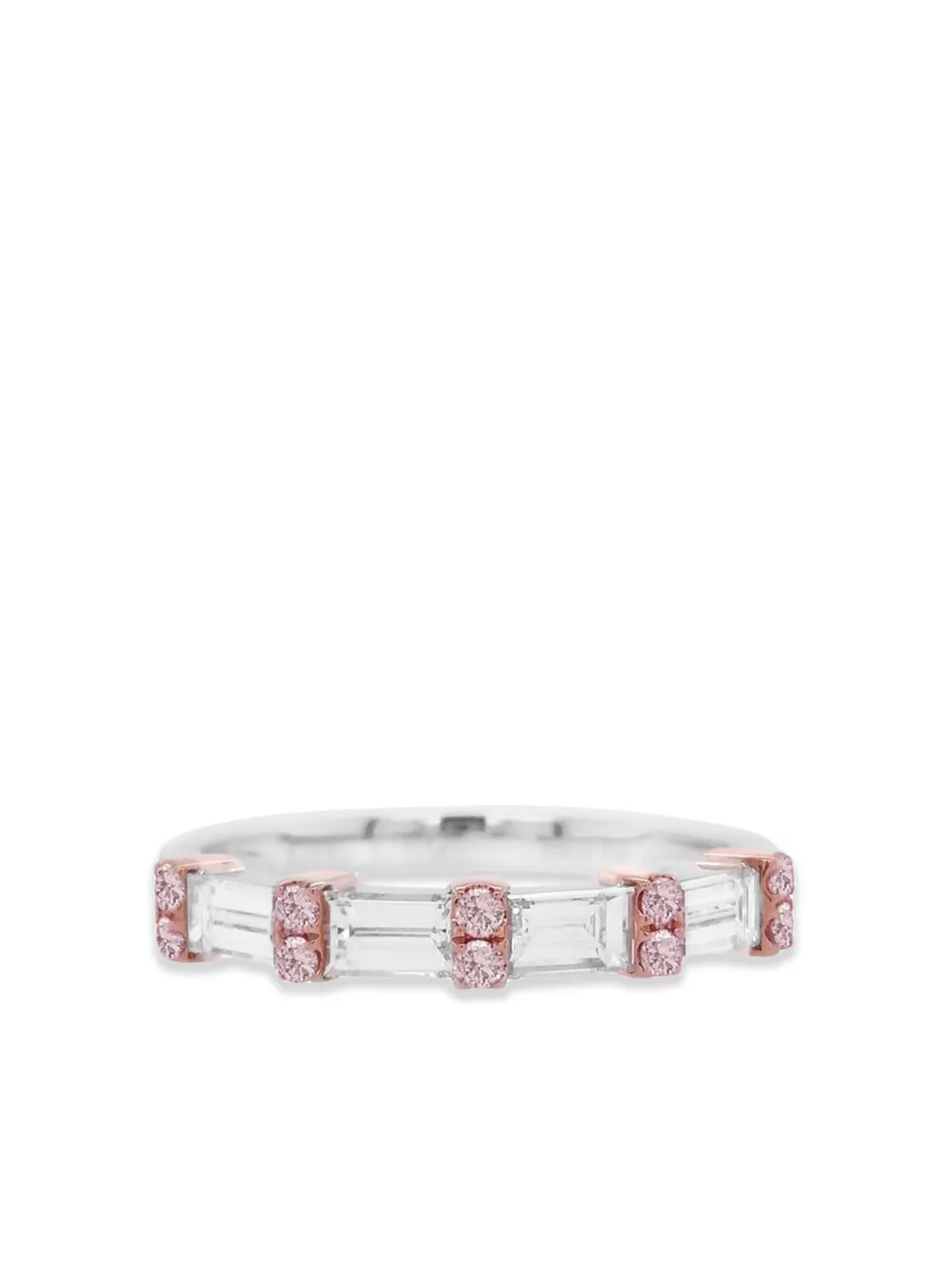 

Кольцо из белого золота с бриллиантами HYT Jewelry, серебяный