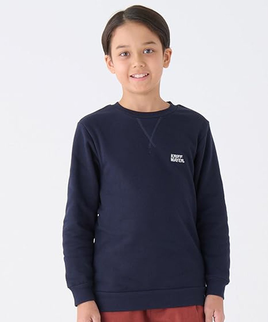 Свитшот Souffle Touch Crew Sweat (Ikakku) Kriff Mayer, D/NAVY