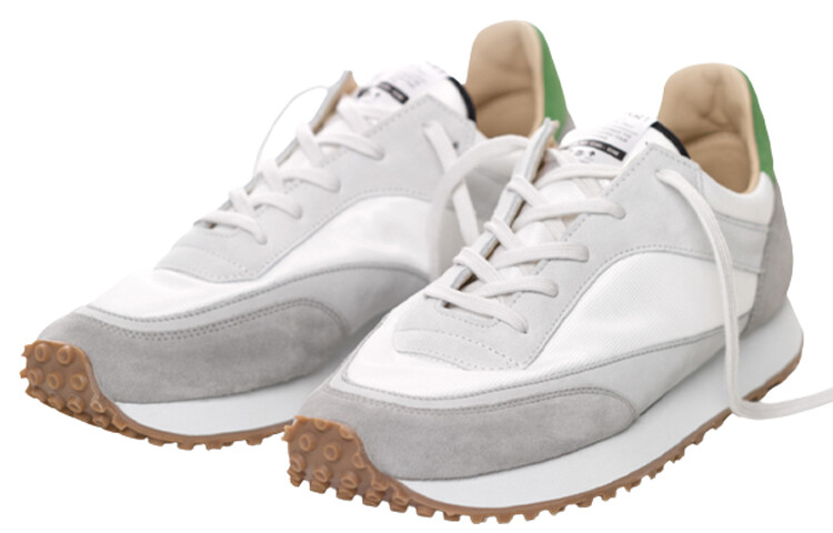 

Кроссовки Tempo Lifestyle Shoes Unisex Low-Top Белый/Серый/Зеленый Spalwart