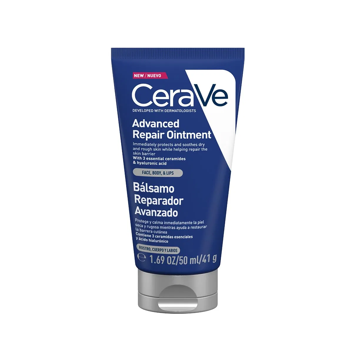 Молочко для умывания CeraVe — Восстанавливающий бальзам для потрескавшейся и сухой кожи, 50 мл