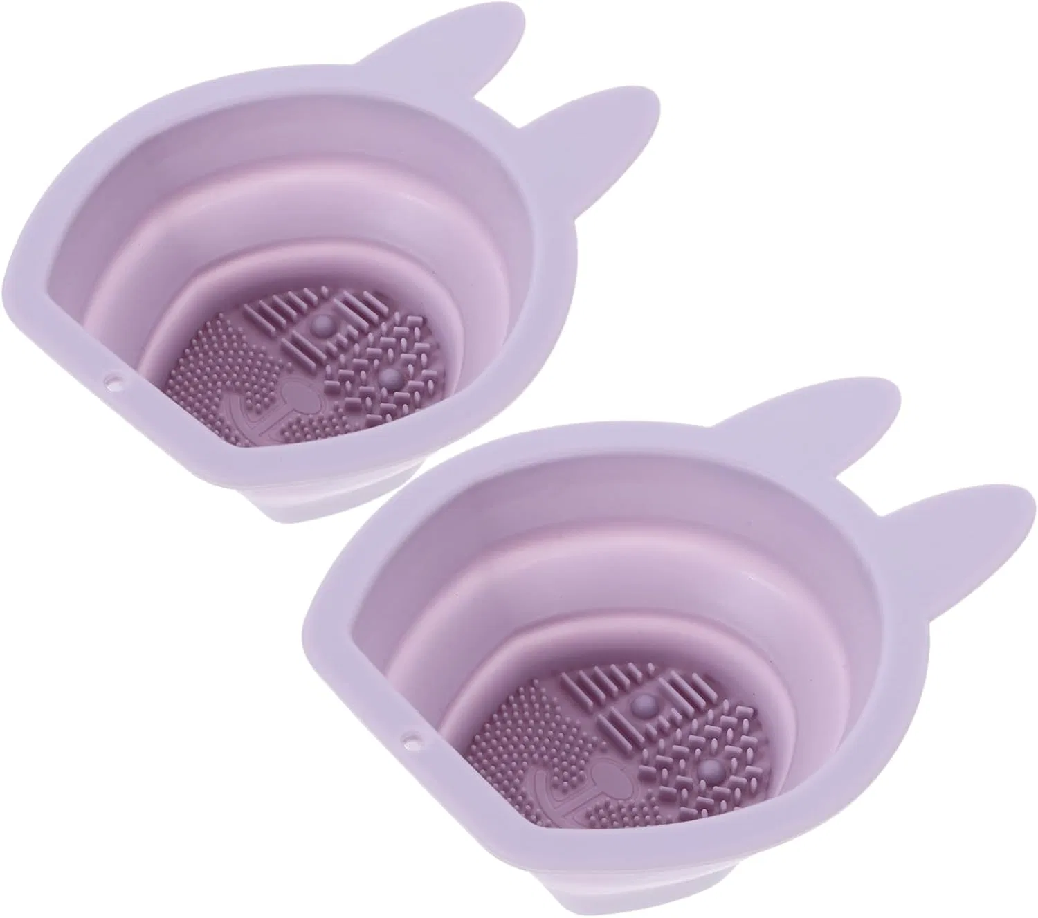 Средство для чистки кистей Silicone Cosmetic Brushes Gogogmee, 2 шт, 13x10x2.5 см