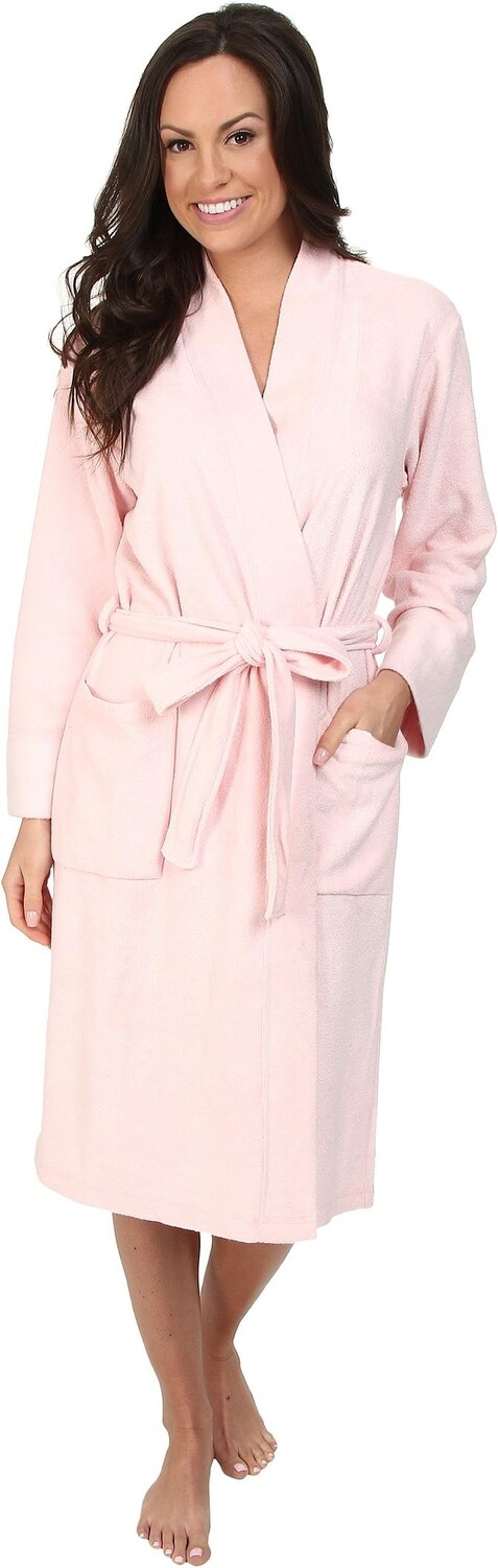 

Халат N Natori Brushed Terry Nirvana Robe N by Natori, цвет Solid Blush Pink