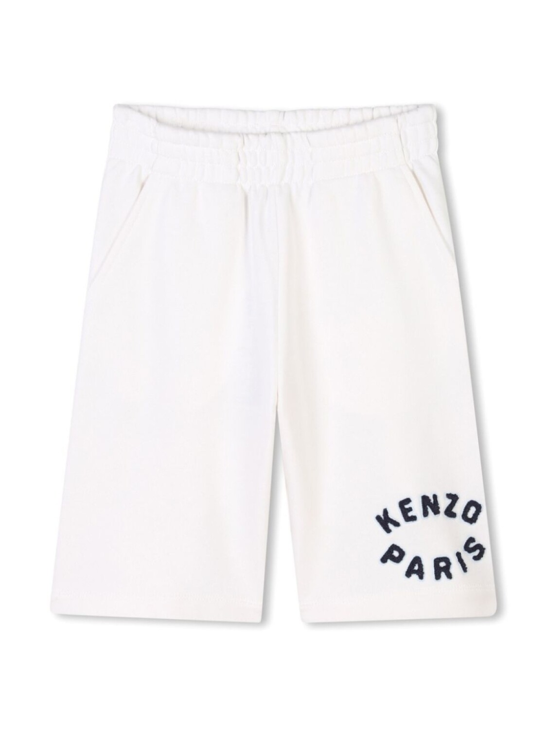 

Kenzo Kids шорты-бермуды с логотипом, белый