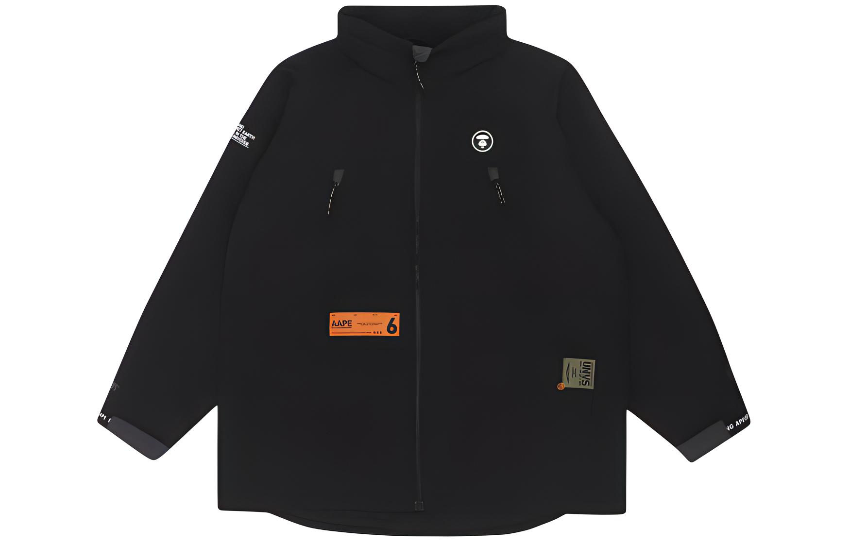 

Aape Куртка-толстовка с логотипом, BKX/Black