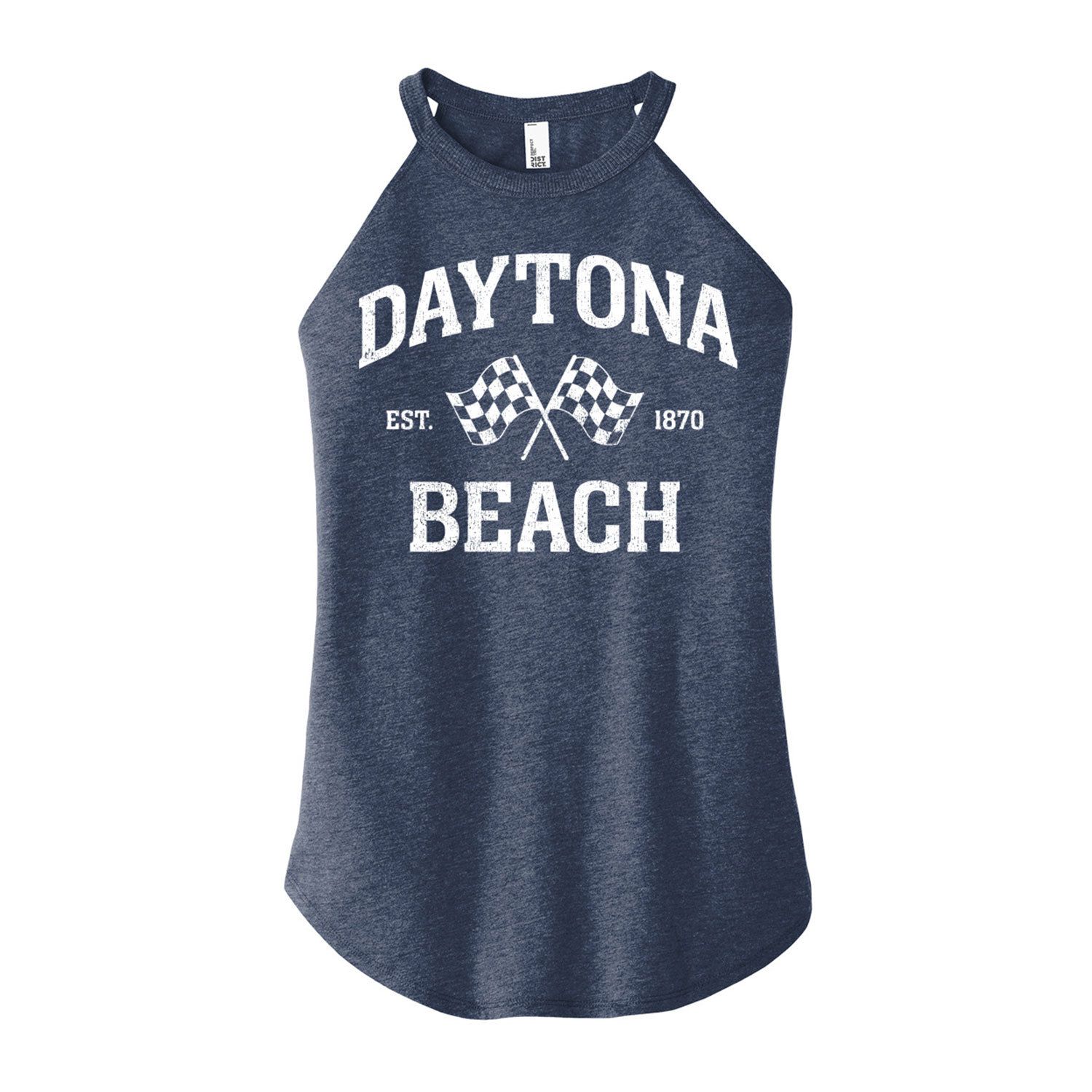 

Майка с высоким воротником и графическим рисунком Daytona Beach для юниоров Licensed Character, синий