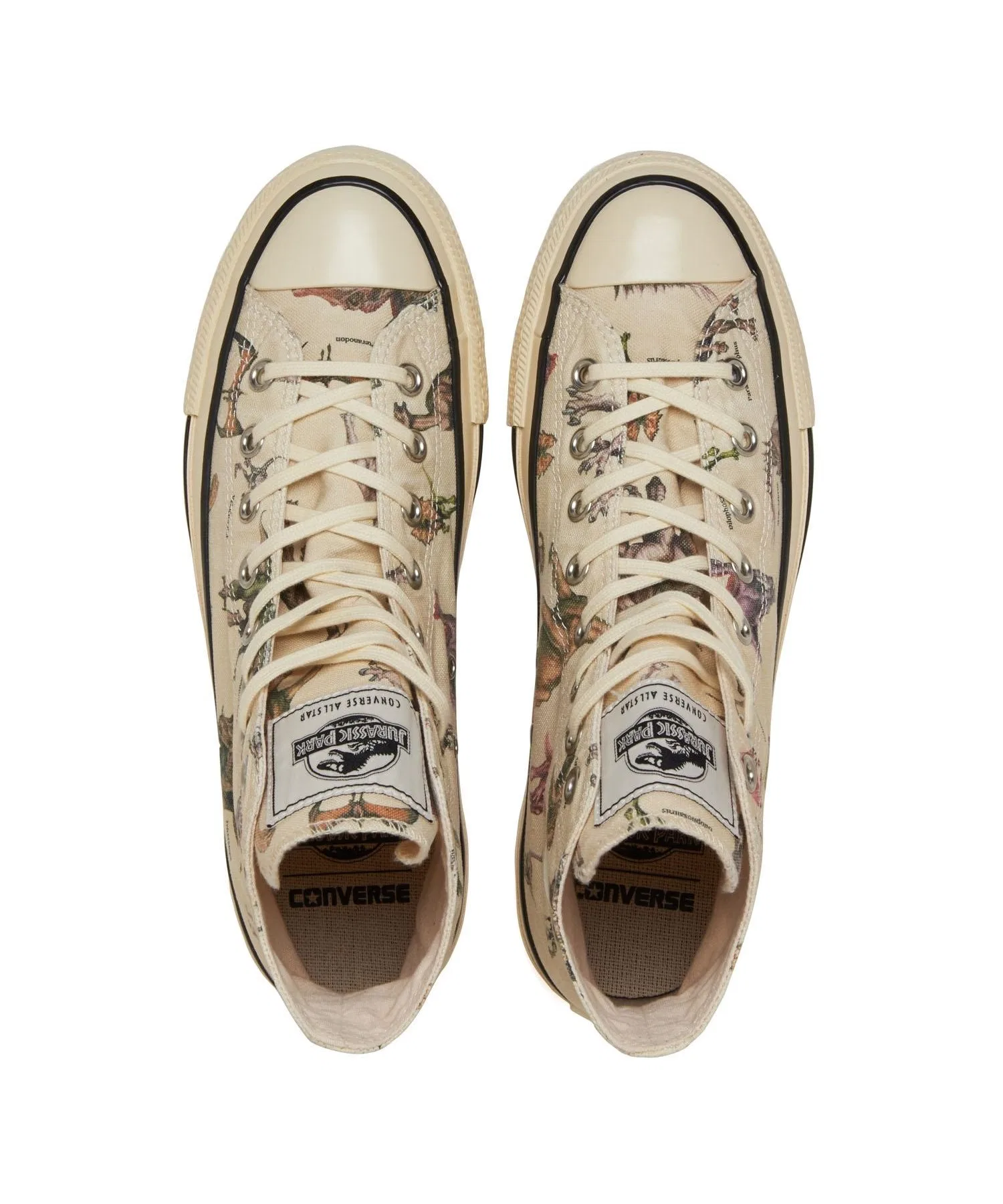 Унисекс кеды с принтом динозавров ALL STAR AGED DP HI CONVERSE разноцветные — фото 4