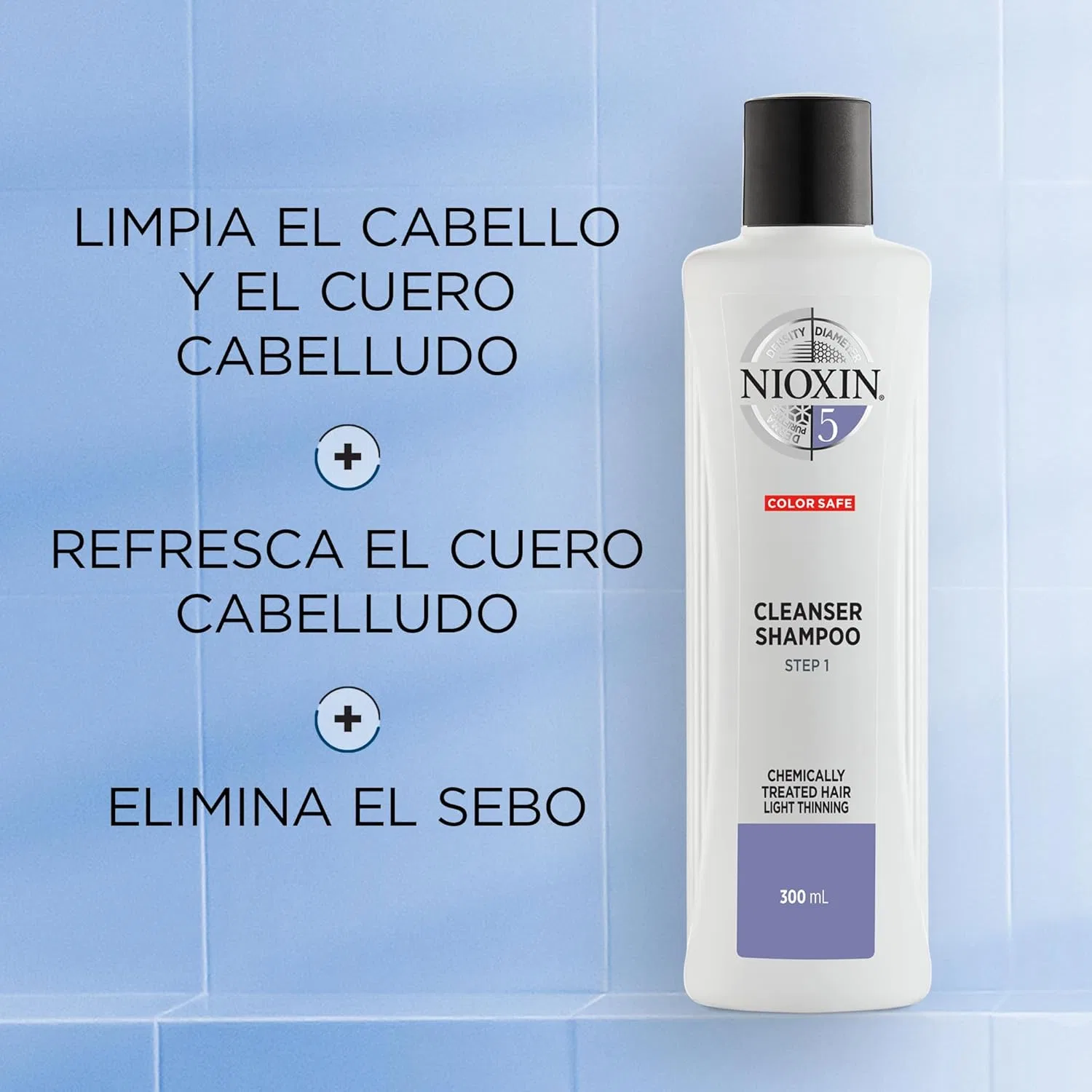 Шампунь NIOXIN System 5 Cleanser против выпадения волос, 1 л Nioxin — фото 2