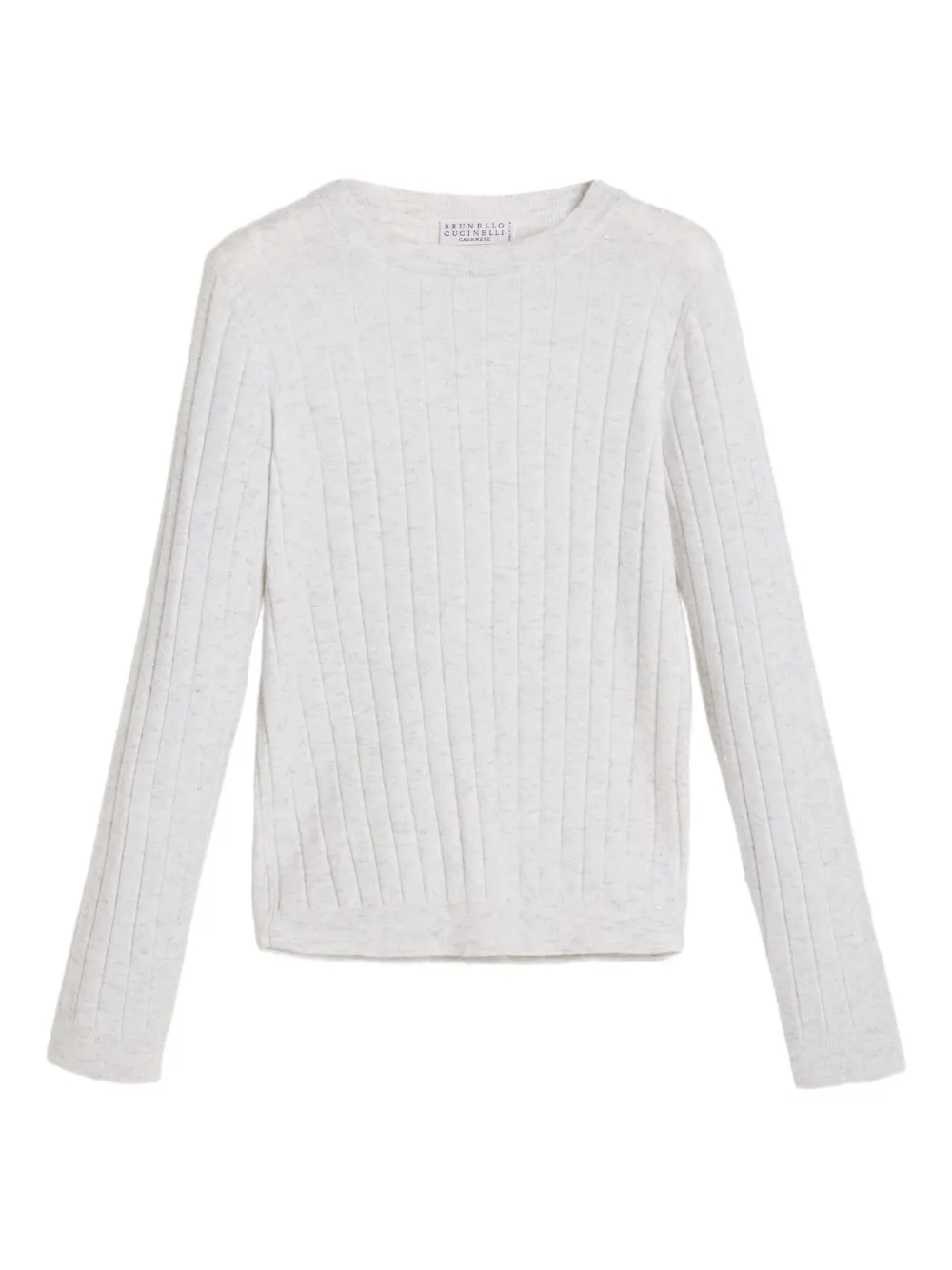 

Кашемировый джемпер Brunello Cucinelli Kids, белый