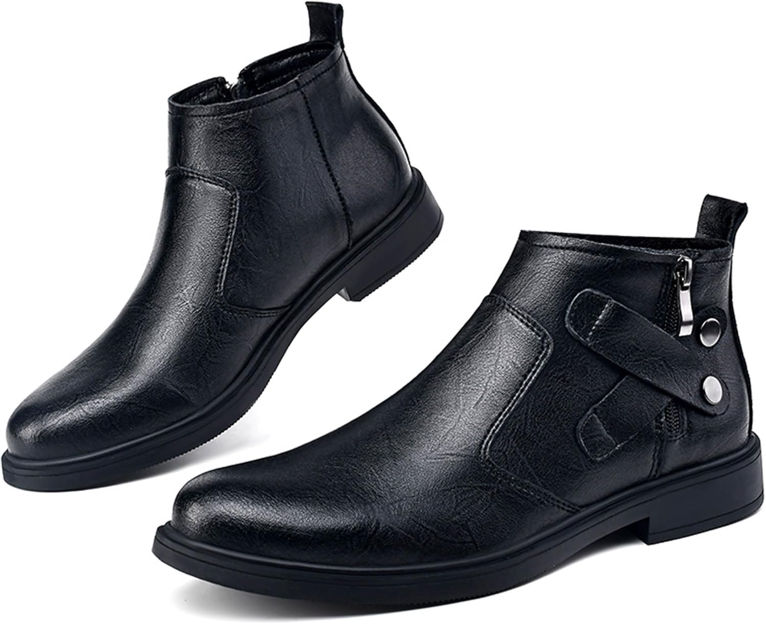 

Мужские вестерн-ботинки WURMIUHD с заостренным носком и стилем Челси, черный