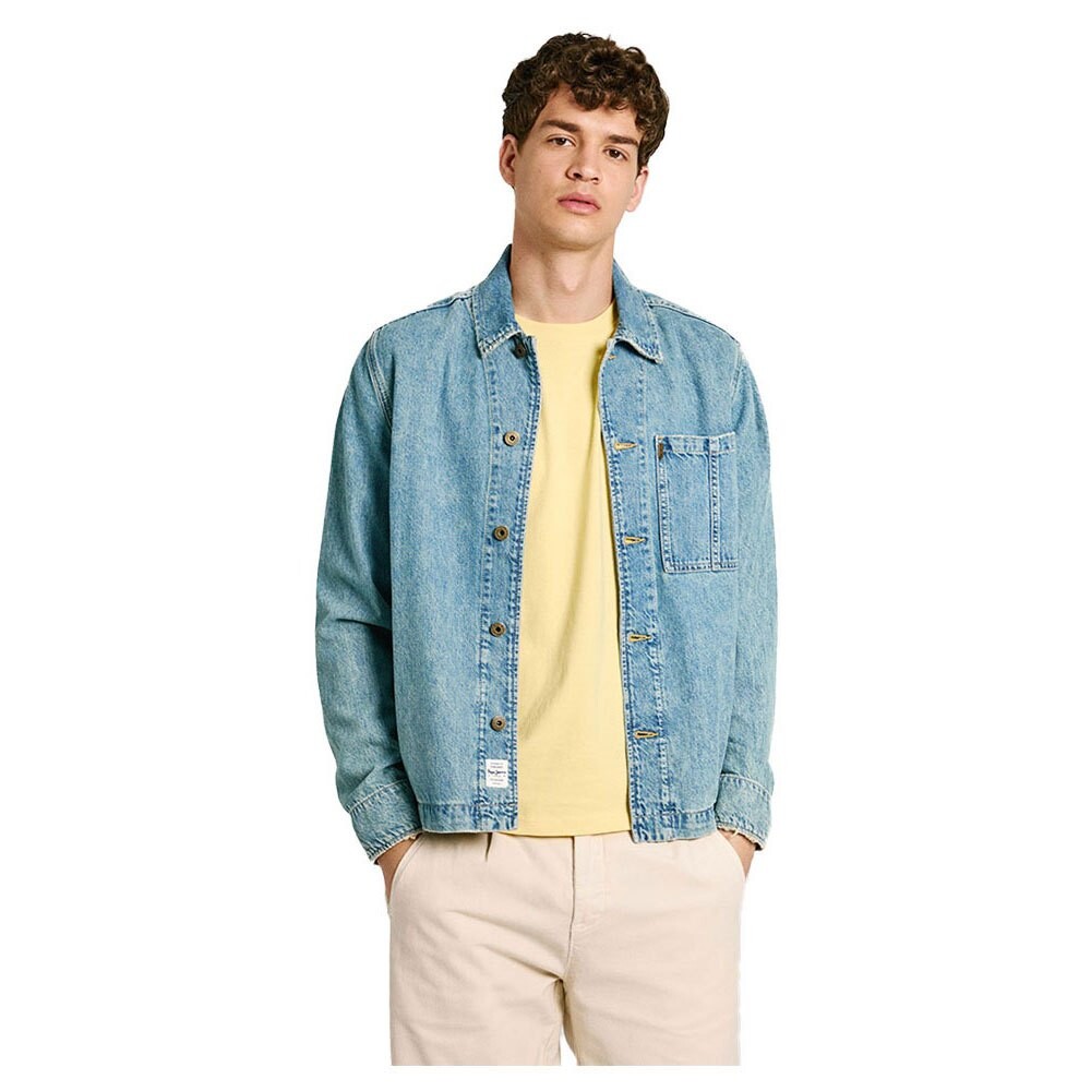 

Куртка Pepe Jeans Elson denim, синий