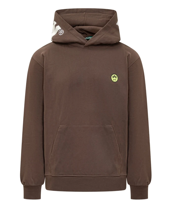 

Коричневая толстовка с капюшоном и логотипом. Barrow, коричневый