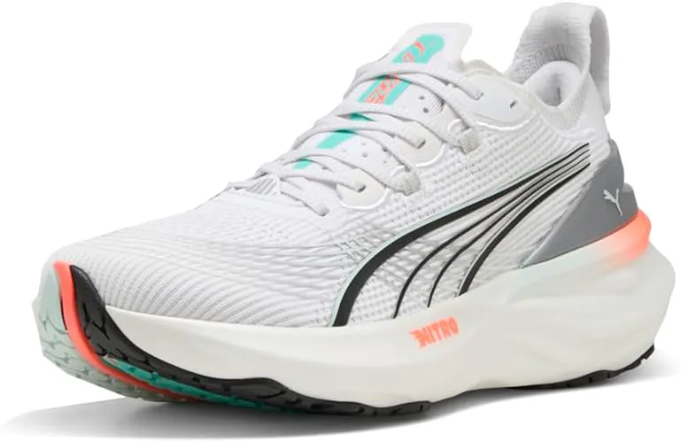 Мужские кроссовки Puma Foreverrun Nitro, белый/красный — фото 2