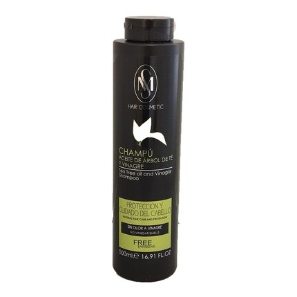 

Шампунь с маслом чайного дерева и уксусом без парабенов и запаха 500 мл Hair Cosmetic