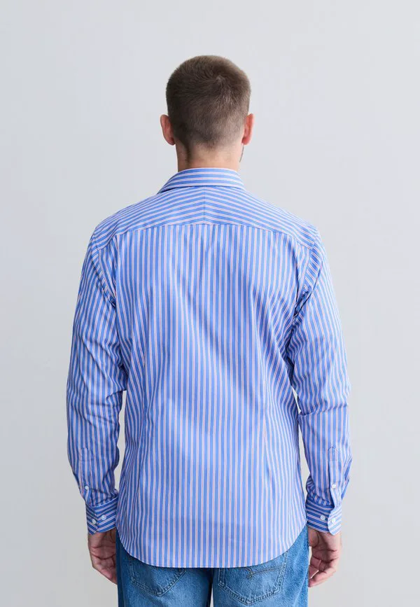 Фирменная одинарная рубашка Next, Blue Stripe — фото 2