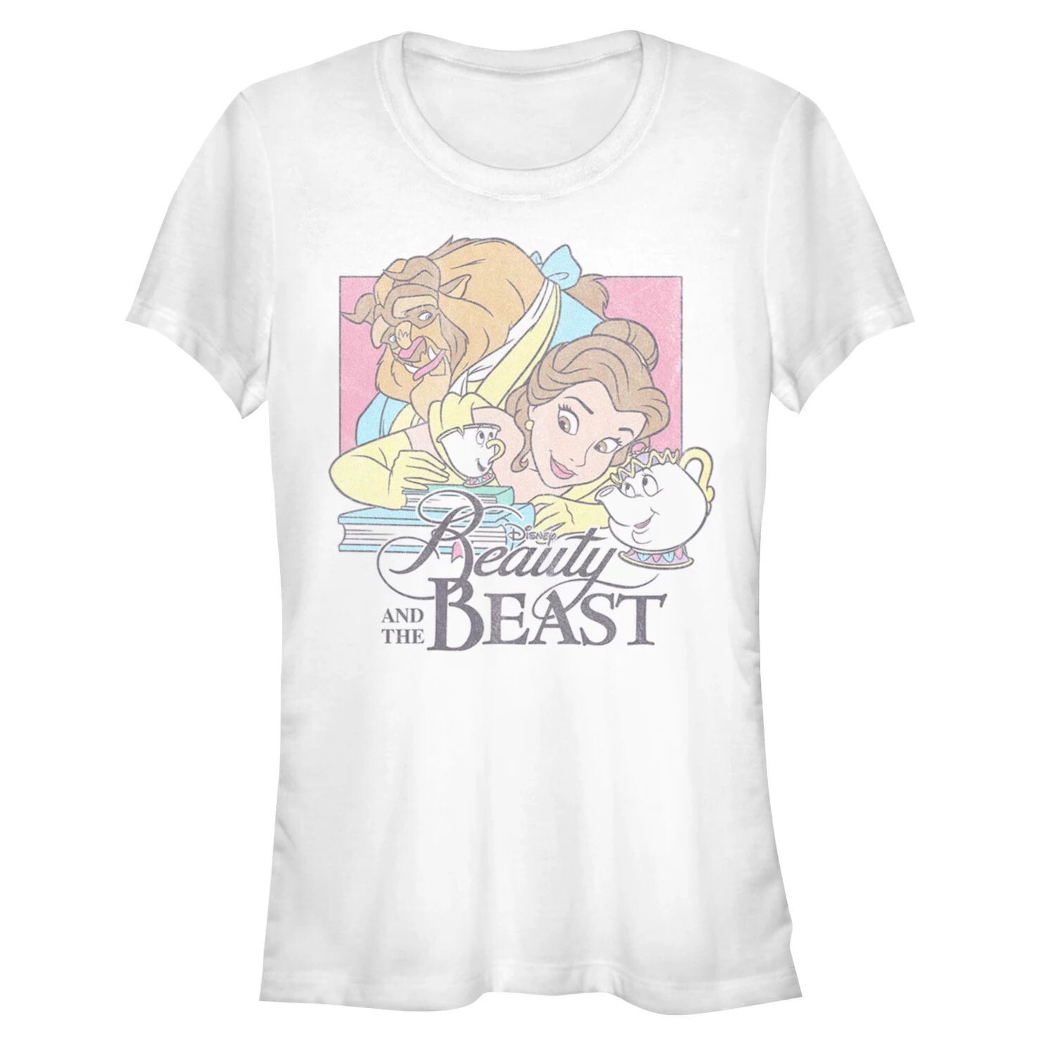 

Облегающая футболка Disney's Junior's Beauty And the Beast Study Session Licensed Character
