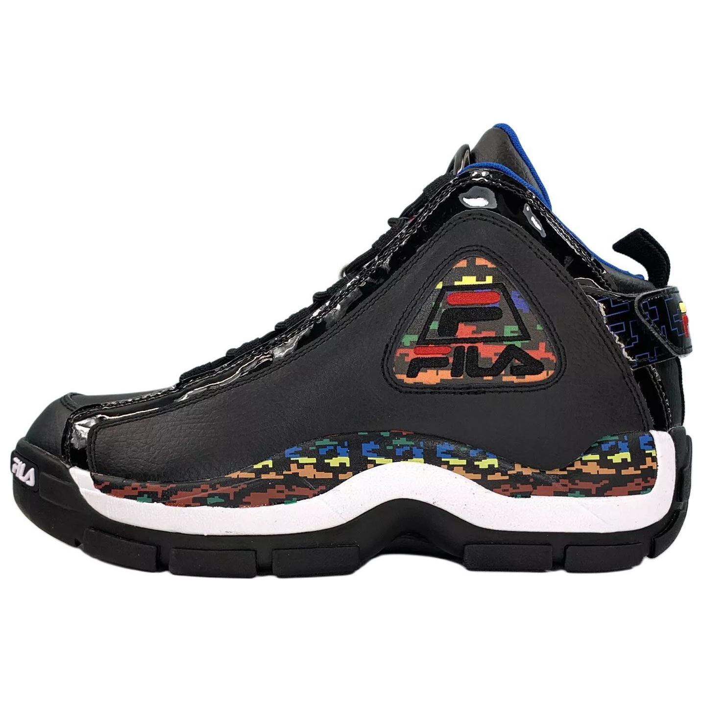 

FILA Кроссовки Grant Hill 2 Mid Top Casual мужские черно-белые