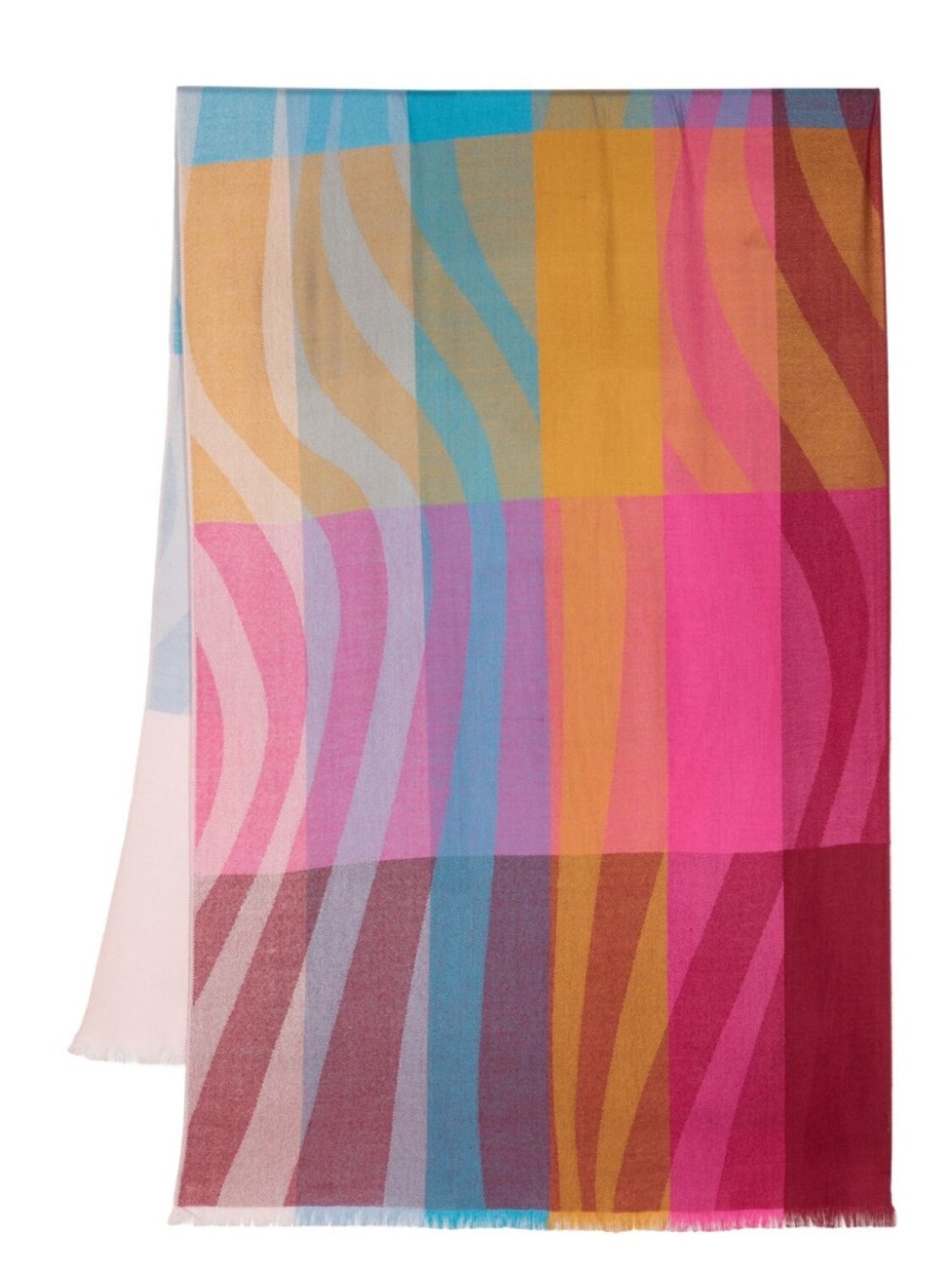 

Paul Smith шарф Swirl Stripe в стиле колор-блок, мультиколор