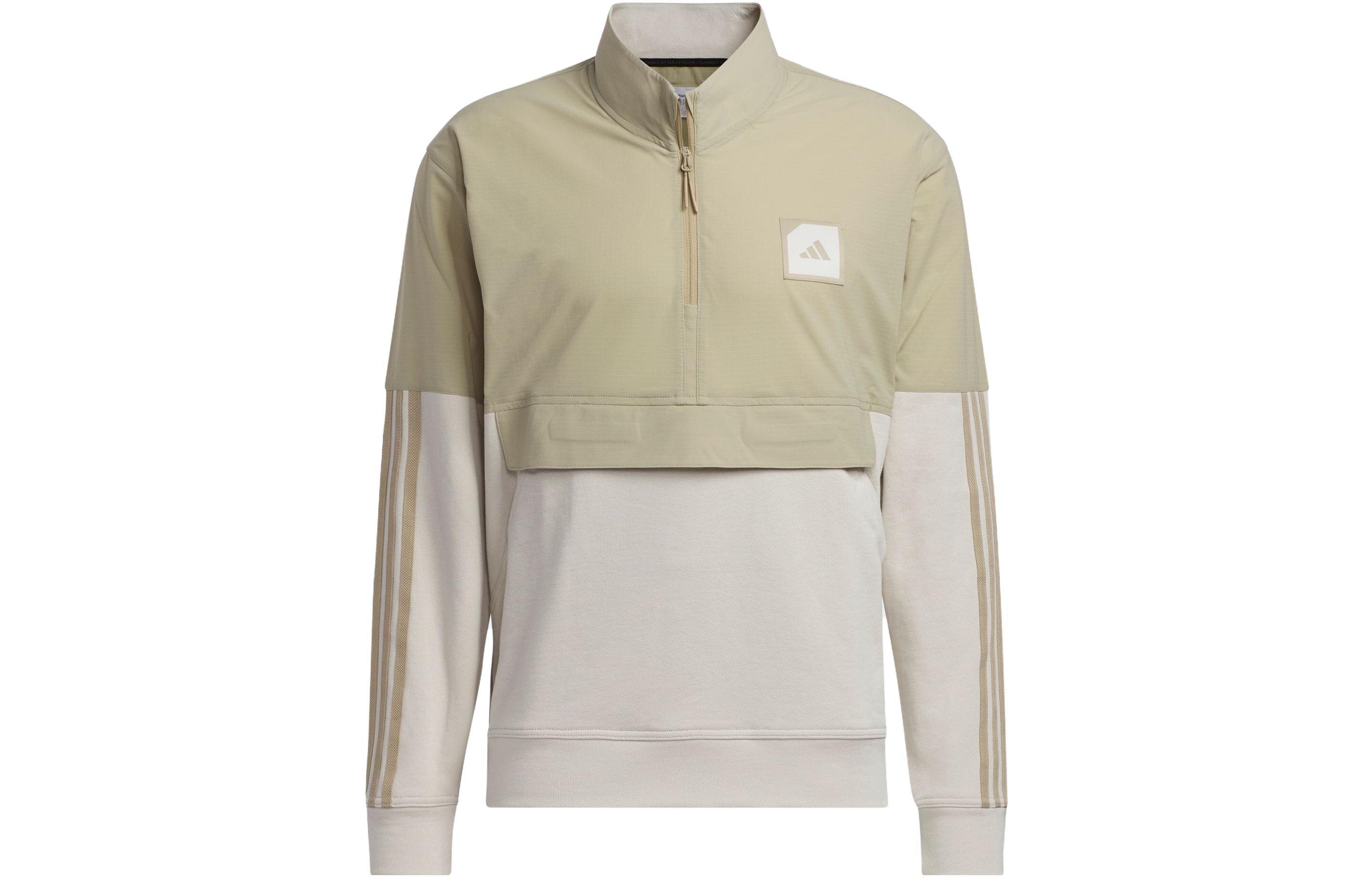 Adidas Куртка мужская бежево-коричневая, Beige Brown — фото 3