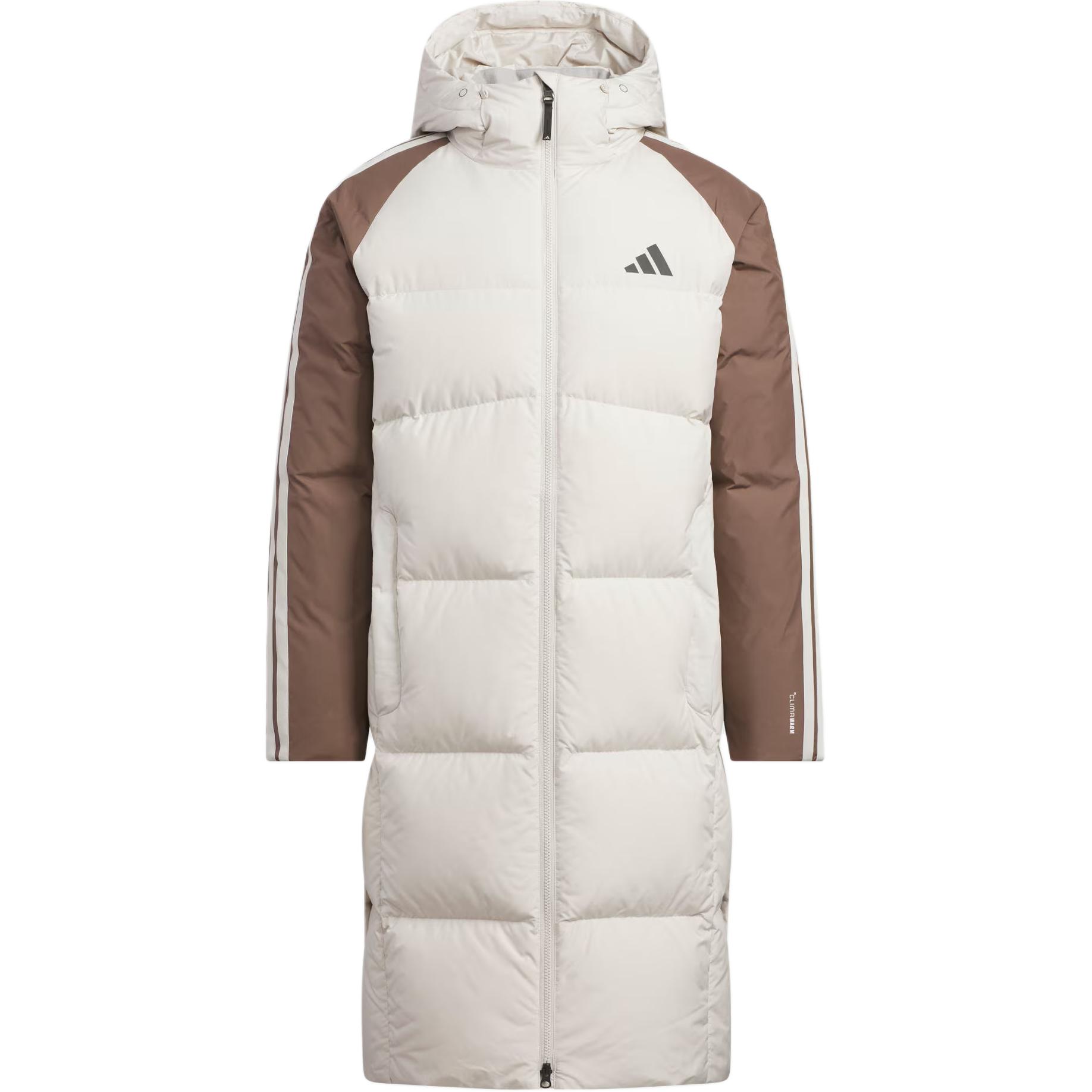 Пуховик Adidas, коричневый